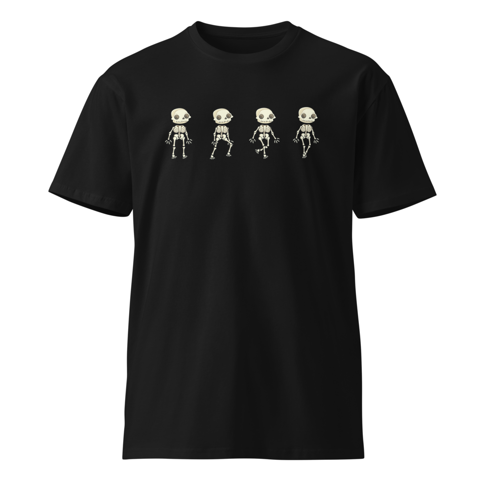 Skeletons Walking t-shirt