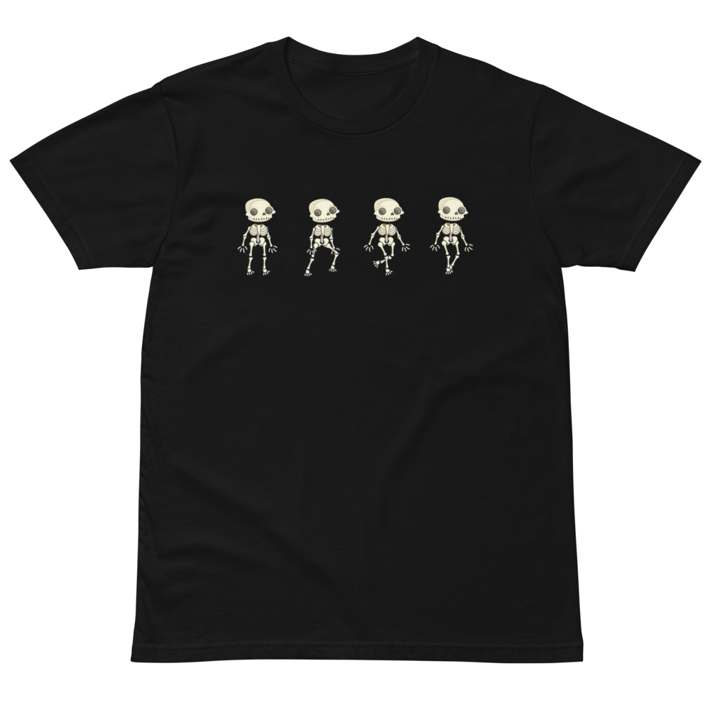 Skeletons Walking t-shirt